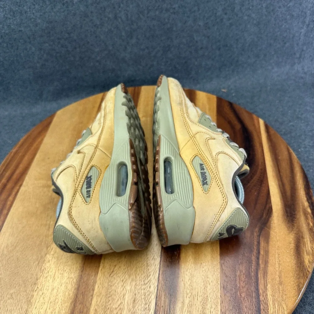 Nike Air Max 90 Winter PRM Flax Wheat GS Sz 4.5Y Womens Sz 6 Wheat 943747-700